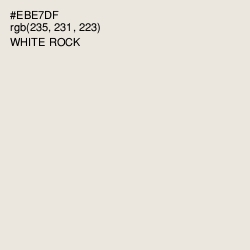 #EBE7DF - White Rock Color Image
